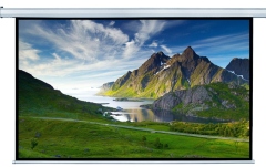Ecran proiectie motorizat BlackMount Perete/tavan 300cm x 169cm