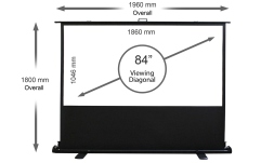 Ecran proiectie portabil Pull Up Elitescreens 186 x 105 cm ezCinema Seria 2 F84XWH2 format 16:9