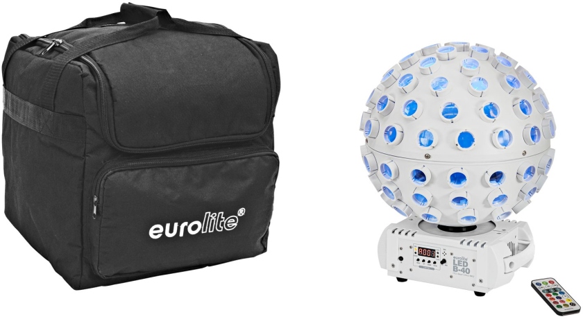 Eurolite Set LED B-40 HCL MK2 white + Soft Bag