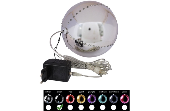 Efect de sezon Europalms LED Snowball 15cm, black