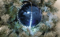 Efect de sezon Europalms LED Snowball 15cm, dark-blue