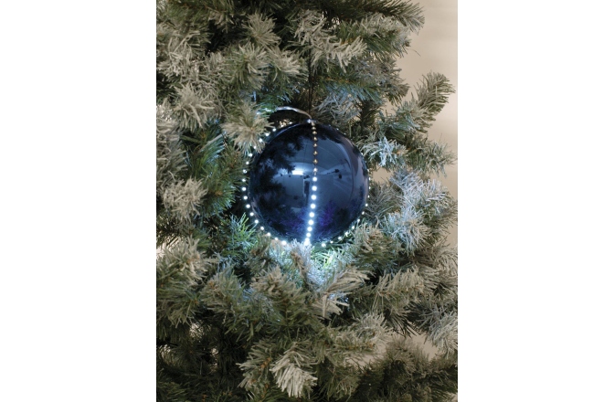 Efect de sezon Europalms LED Snowball 15cm, dark-blue