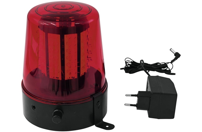 Efect lumină poliție Eurolite LED Police Light 108 LEDs red Classic