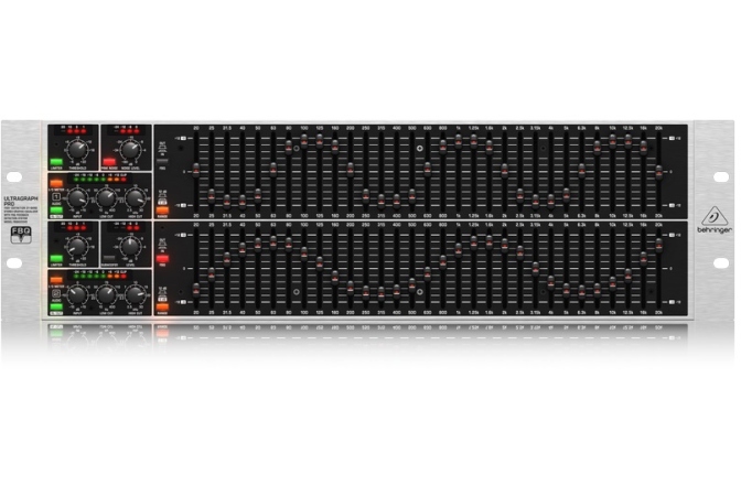 Egalizator grafic stereo profesional pe 31 de benzi Behringer FBQ6200HD