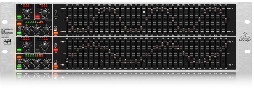Egalizator grafic stereo profesional pe 31 de benzi Behringer FBQ6200HD