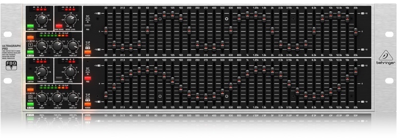 Egalizator grafic stereo profesional pe 31 de benzi Behringer FBQ6200HD