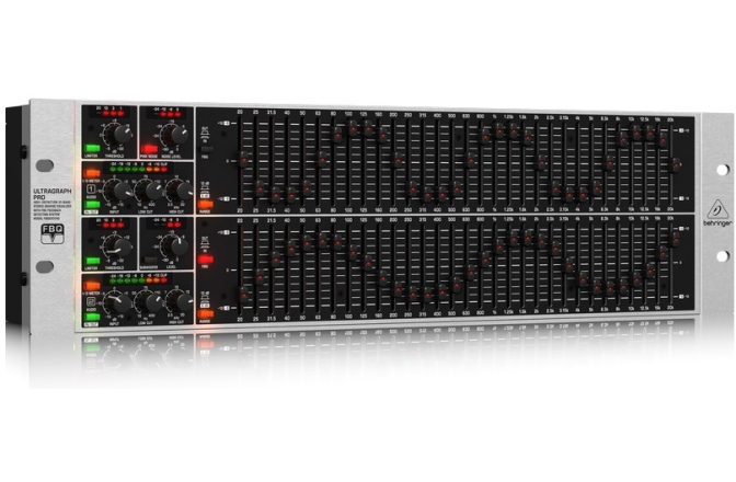Egalizator grafic stereo profesional pe 31 de benzi Behringer FBQ6200HD