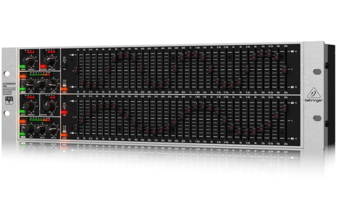 Egalizator grafic stereo profesional pe 31 de benzi Behringer FBQ6200HD