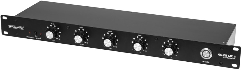 Omnitronic EQ-25 MK2 DJ Equalizer