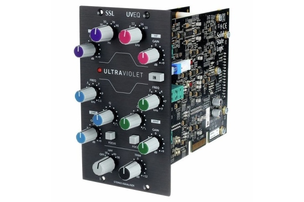SSL 500-Series Ultraviolet Stereo EQ