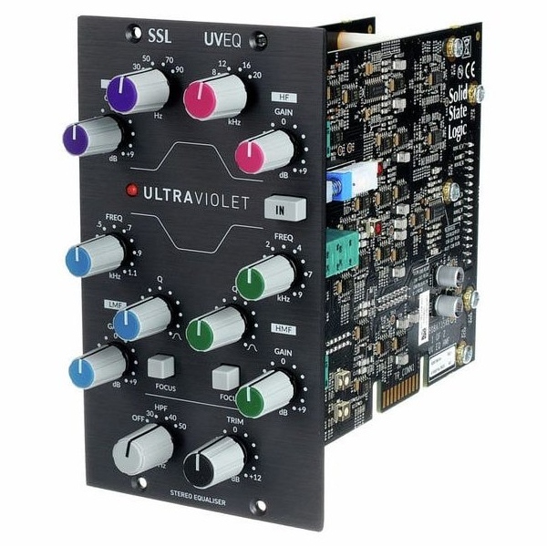 SSL 500-Series Ultraviolet Stereo EQ