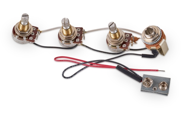  60001 - Passive Electronics For Active Pickups (Vol / Vol / Tone)