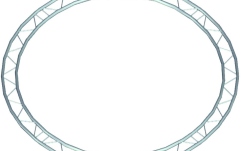 Element cadru circular Alutruss BILOCK Element f.Circle 1,5m ins.hori.90°