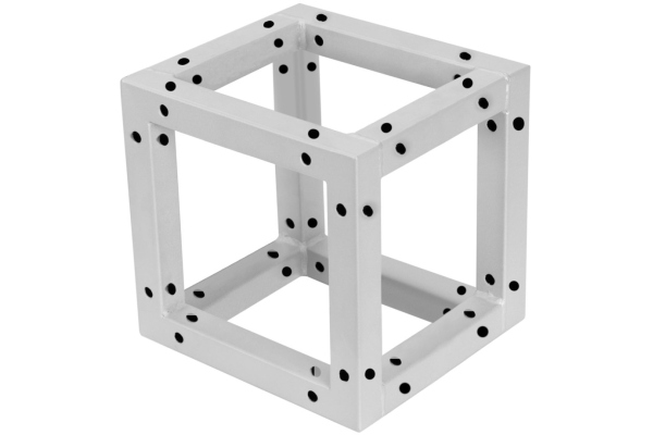 Decotruss Quad Corner Block sil