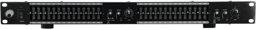 Omnitronic GEQ-2150 Equalizer 2x15-Band
