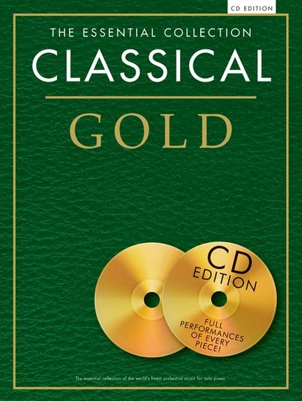 ESSENTIAL COLLECTION CLASSICAL GOLD PIANO SOLO BOOK/2CD