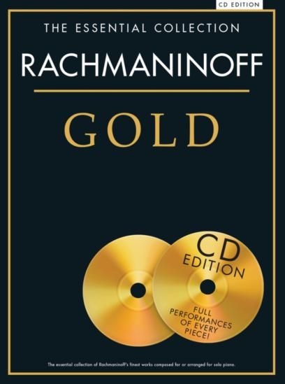 ESSENTIAL COLLECTION RACHMANINOFF GOLD PIANO SOLO BOOK/2CD