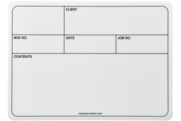 Label Self adhesive 130x85mm