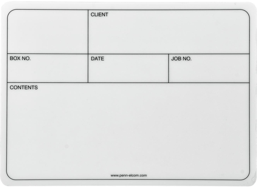 Label Self adhesive 130x85mm