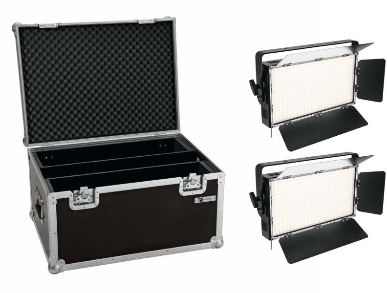Eurolite Set 2x LED PLL-360 3200K Panel + Case