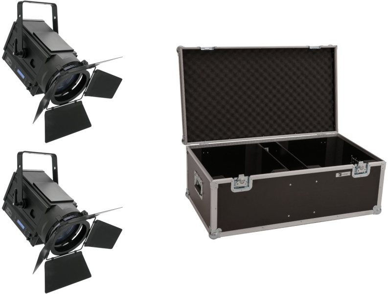Eurolite Set 2x LED THA-150F + Case