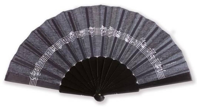 Fan Line of notes black
