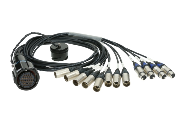 Klotz OT1000 - RMP 25p F - 8x XLR 5p M8-channel - DMX fanout - PVC - Neutrik®