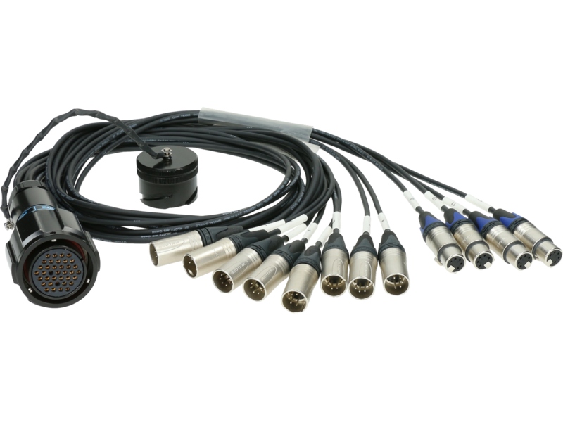 Klotz OT1000 - RMP 25p F - 8x XLR 5p M8-channel - DMX fanout - PVC - Neutrik®