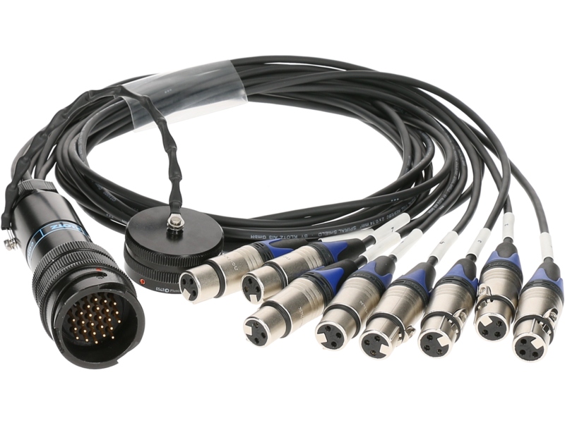 Klotz OT1000 - RMP 25p M - 8x XLR 3p F8-channel - digital fanout - PVC - KLOTZ