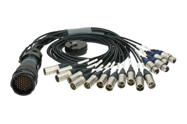 OT1000 - RMP 54p M - 12x XLR M / 4x XLR F16-channel - digital fanout - PVC