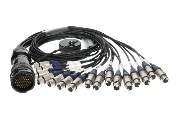 OT1000 - RMP 54p M - 16x XLR F16-channel - digital fanout - PVC - Neutrik®