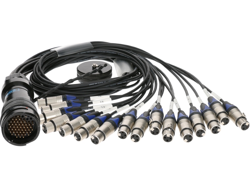 Klotz OT1000 - RMP 54p M - 16x XLR F16-channel - digital fanout - PVC - Neutrik®