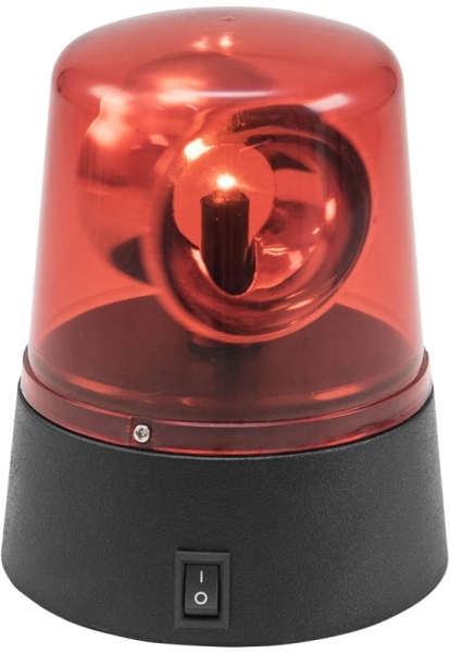 Eurolite LED Mini Police Beacon red USB/Battery