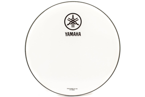 Yamaha Logo Drum Head New Logo P3 White 18