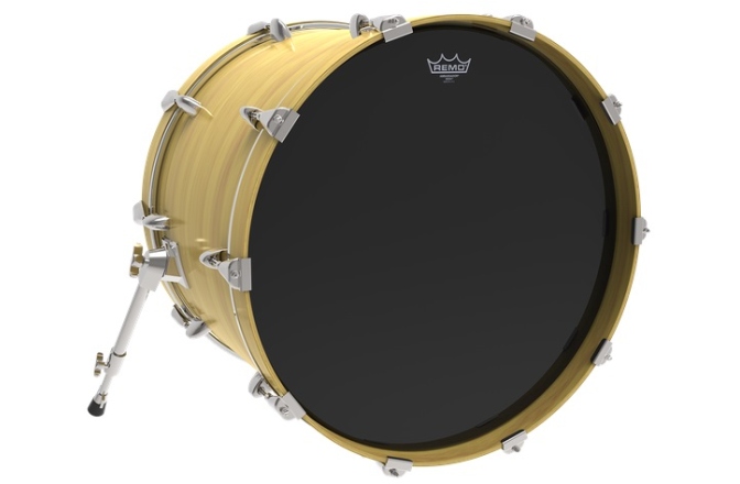 Față de tobe Remo Ambassador Ebony Bass 18
