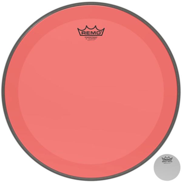 Remo Colortone Powerstroke 3 Red 20