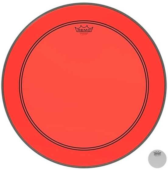Remo Colortone Powerstroke 3 Red 22