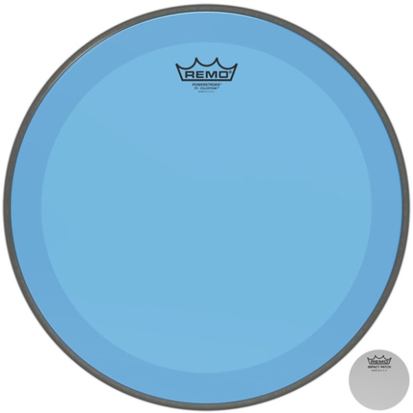 Remo Colortone Powerstroke 3 Blue 18