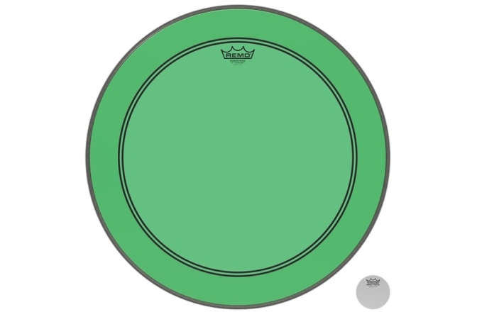 Fata pentru tobe Remo Colortone Powerstroke 3 Green 18