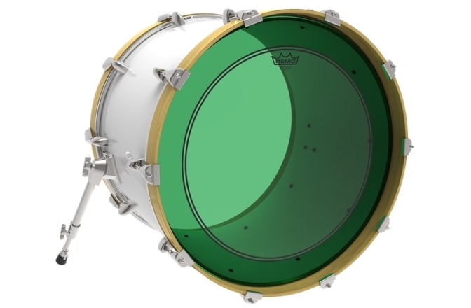 Fata pentru tobe Remo Colortone Powerstroke 3 Green 18