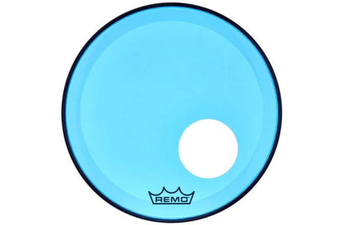 Fata pentru tobe Remo Colortone Powerstroke 3 Reso Blue 20