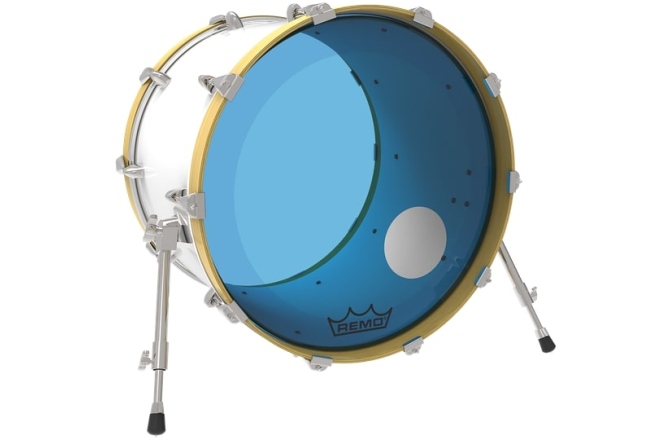 Fata pentru tobe Remo Colortone Powerstroke 3 Reso Blue 20