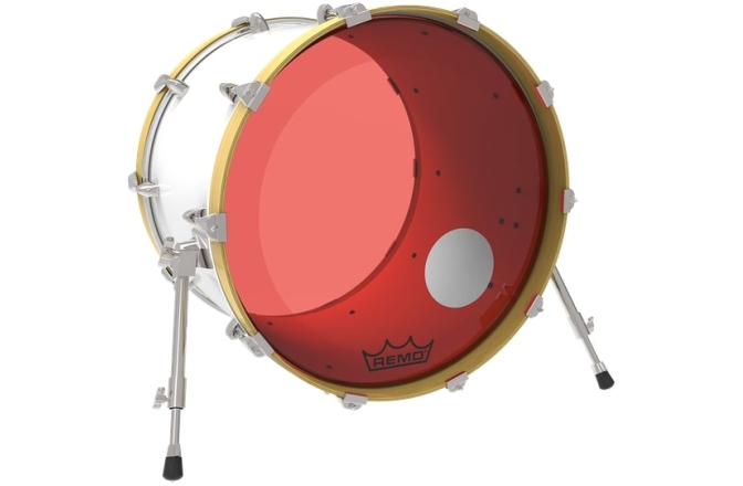 Fata pentru tobe Remo Colortone Powerstroke 3 Reso Red 20