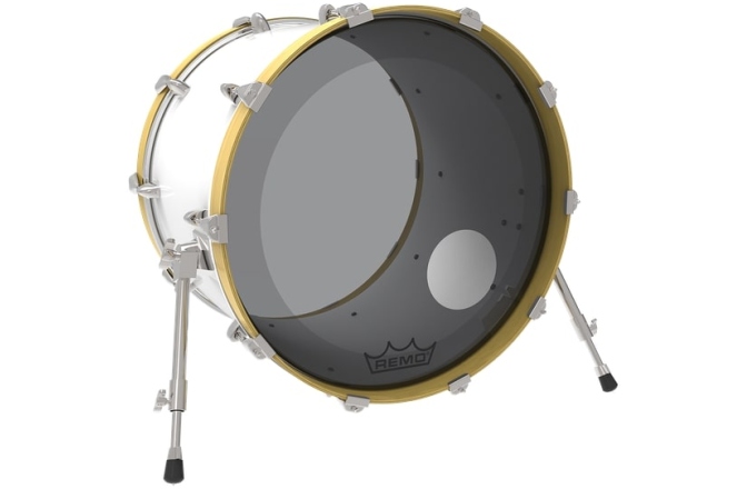 Fata pentru tobe Remo Colortone Powerstroke 3 Reso Smoke 22