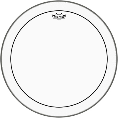 Remo Pinstripe Clear Bass 20