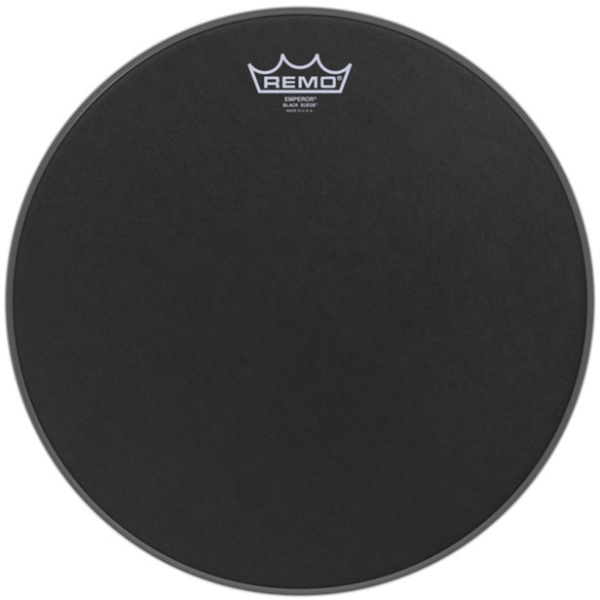 Remo Față tobă Emperor Black Suede 14