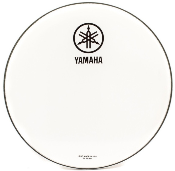 Yamaha Logo Drum Head New Logo P3 White 18