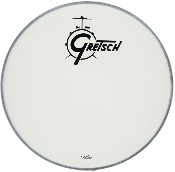 Gretsch Fata toba mare Ambassador alb aufgeraut 24