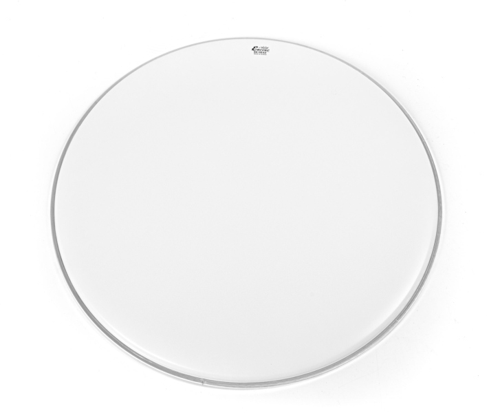 Remo Ambassador white coated BD 22