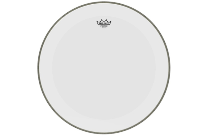 Față toba mare Remo Powerstroke 3 Alb neted BD 16" P3-1216-C1